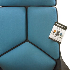 Кресло компьютерное Brabix Premium Prime EX-515 (ткань, голубое) 531568 в Челябинске - предосмотр 6