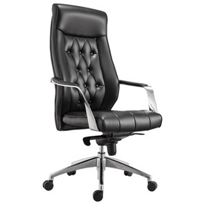 Кресло офисное BRABIX PREMIUM "Sonata EX-754", мультиблок, алюминий, экокожа, черное, 532491 в Миассе