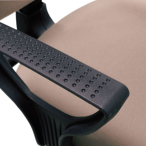 Кресло офисное Brabix Prestige Ergo MG-311 (регулируемая эргономичная спинка, ткань, черно-синее) 531876 в Челябинске - изображение 3