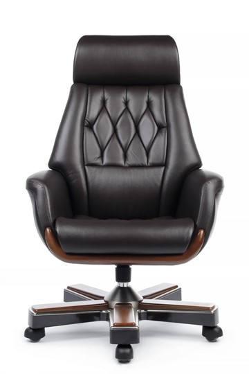 Кресло офисное Byron (YS1505A), коричневый в Челябинске - изображение 4