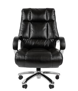 Офисное кресло CHAIRMAN 405 экокожа черная в Копейске - предосмотр 1