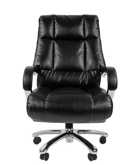 Офисное кресло CHAIRMAN 405 экокожа черная в Копейске - изображение 1
