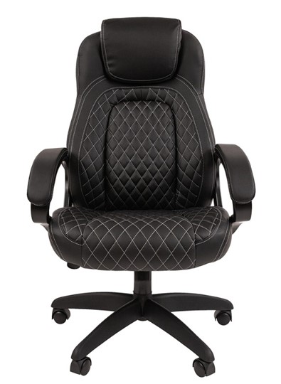 Компьютерное кресло CHAIRMAN 432, экокожа, цвет черный в Миассе - изображение 4