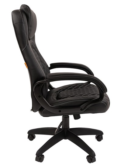 Компьютерное кресло CHAIRMAN 432, экокожа, цвет черный в Челябинске - изображение 5