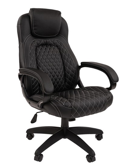 Компьютерное кресло CHAIRMAN 432, экокожа, цвет черный в Миассе - изображение 3