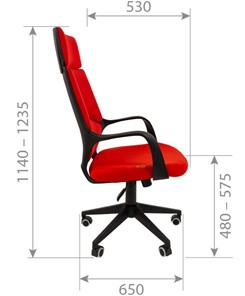 Компьютерное кресло CHAIRMAN 525, черное в Челябинске - предосмотр 2