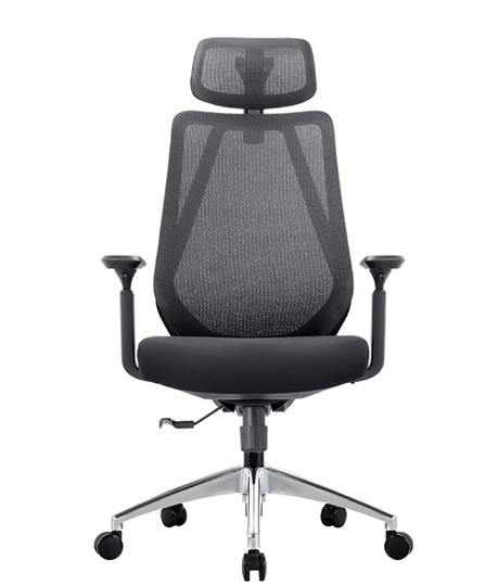 Кресло офисное CHAIRMAN 580 Сетчатый акрил серый / Полиэстер черный в Челябинске - изображение 3