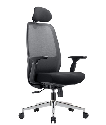 Кресло компьютерное CHAIRMAN 581 Сетчатый акрил черный / Полиэстер черный в Миассе - изображение