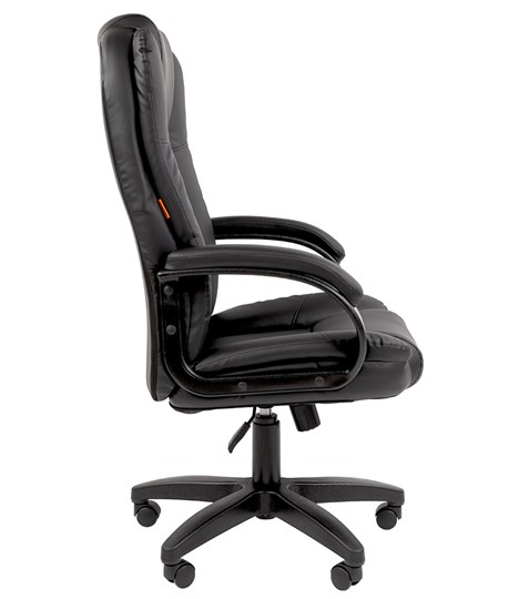 Офисное кресло CHAIRMAN 600 LT экокожа черная в Копейске - изображение 2