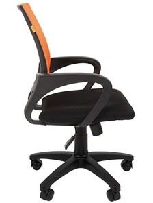 Кресло офисное CHAIRMAN 696 black Сетчатый акрил DW66 оранжевый в Магнитогорске - предосмотр 5