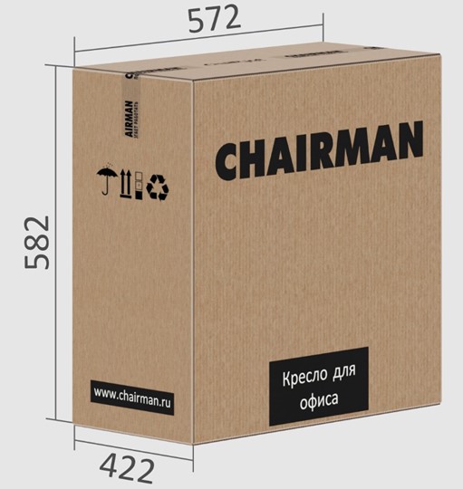 Офисное кресло CHAIRMAN 699V, цвет черный в Челябинске - изображение 3