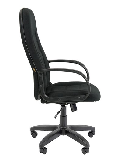 Кресло компьютерное CHAIRMAN 727 ткань ст., цвет черный в Челябинске - изображение 4