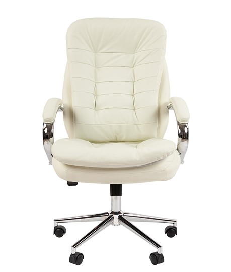 Офисное кресло CHAIRMAN 795 экокожа, цвет белый в Копейске - изображение 1