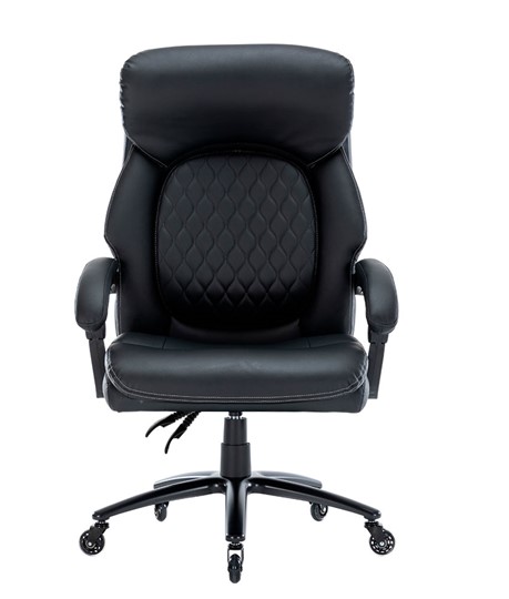 Компьютерное кресло CHAIRMAN CH412 эко кожа черная в Копейске - изображение 1