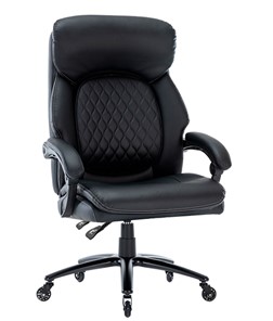 Компьютерное кресло CHAIRMAN CH412 эко кожа черная в Миассе