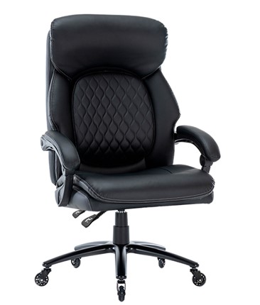 Компьютерное кресло CHAIRMAN CH412 эко кожа черная в Копейске - изображение