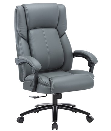Кресло CHAIRMAN CH415 эко кожа серая в Миассе - изображение