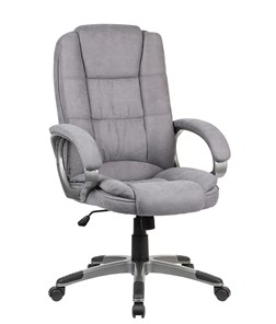 Компьютерное кресло CHAIRMAN CH667 велюр серый в Копейске - предосмотр