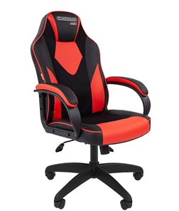 Компьютерное кресло CHAIRMAN GAME 17, цвет черный / красный в Миассе