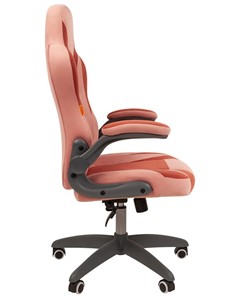 Компьютерное кресло CHAIRMAN Game 55 цвет TW розовый/бордо в Миассе - предосмотр 2