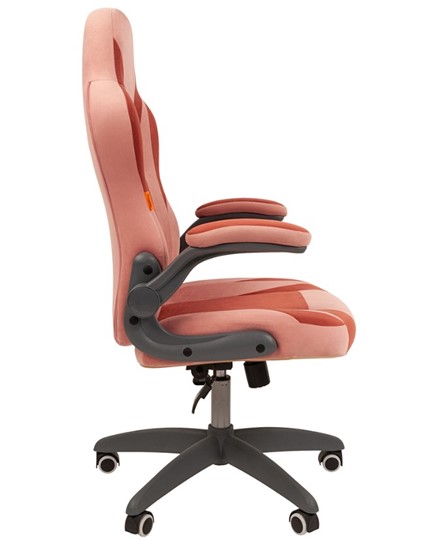 Компьютерное кресло CHAIRMAN Game 55 цвет TW розовый/бордо в Миассе - изображение 2