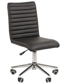 Кресло офисное CHAIRMAN 020, черное экокожа в Златоусте