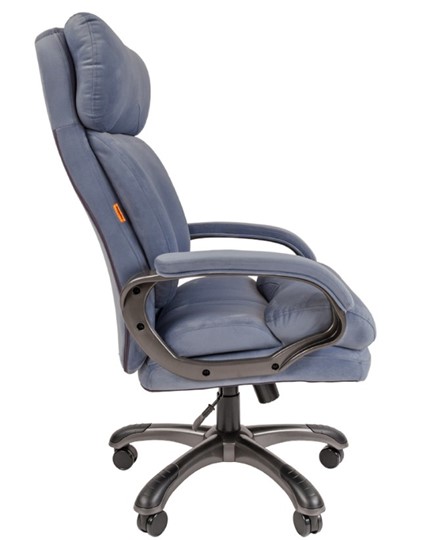 Кресло CHAIRMAN HOME 505, велюр голубое в Миассе - изображение 4