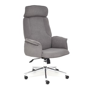 Компьютерное кресло CHARM флок, серый, 29 арт.13910 в Копейске