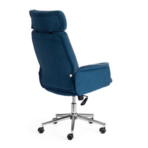 Кресло офисное CHARM флок, синий, 32 арт.13912 в Челябинске - предосмотр 2