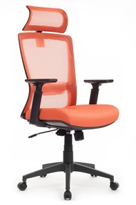 Кресло офисное Design Line W-202 AC, Оранжевый в Челябинске