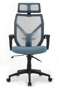 Кресло компьютерное Design OLIVER W-203 AC, Синий в Магнитогорске - предосмотр 4