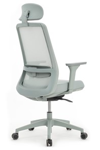 Офисное кресло Design WORK W-218C, Голубой в Челябинске - предосмотр 2
