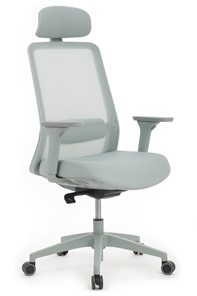 Офисное кресло Design WORK W-218C, Голубой в Миассе