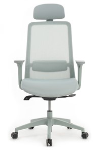 Офисное кресло Design WORK W-218C, Голубой в Челябинске - предосмотр 4