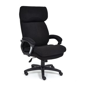 Кресло компьютерное DUKE флок/ткань, черный/черный , 35/TW-11 арт.14040 в Челябинске