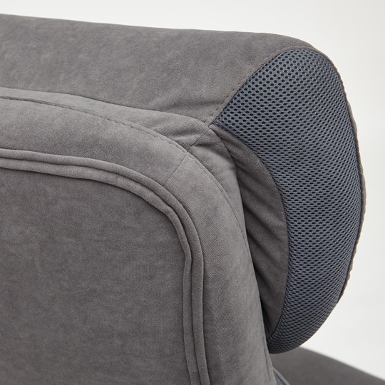 Офисное кресло DUKE флок/ткань, серый/серый, 29/TW-12 арт.14039 в Миассе - изображение 16