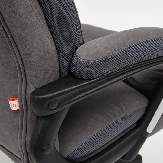 Офисное кресло DUKE флок/ткань, серый/серый, 29/TW-12 арт.14039 в Миассе - изображение 18