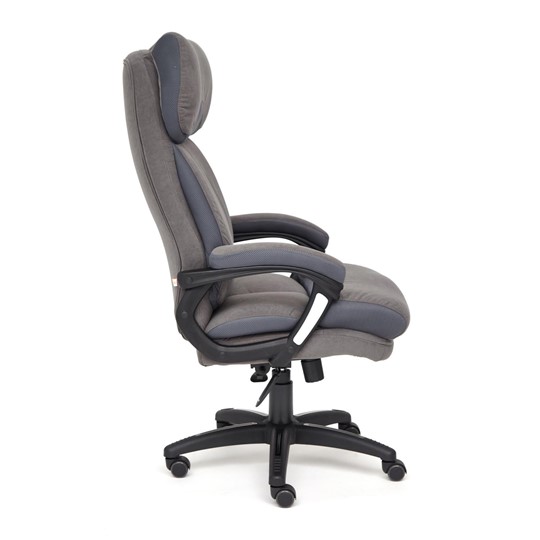 Офисное кресло DUKE флок/ткань, серый/серый, 29/TW-12 арт.14039 в Миассе - изображение 2