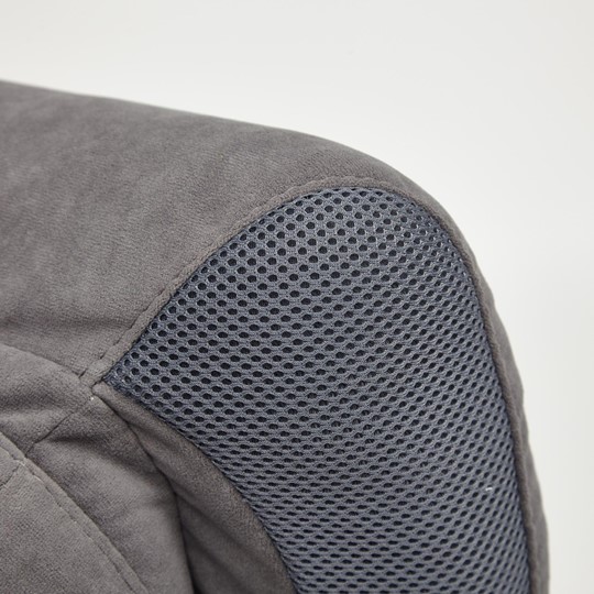Офисное кресло DUKE флок/ткань, серый/серый, 29/TW-12 арт.14039 в Миассе - изображение 20