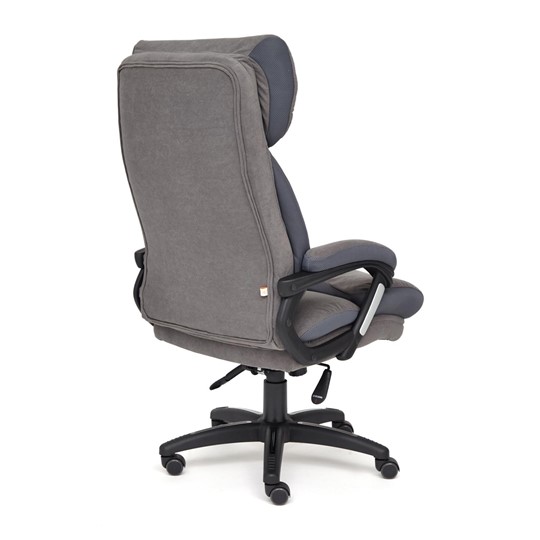 Офисное кресло DUKE флок/ткань, серый/серый, 29/TW-12 арт.14039 в Миассе - изображение 3
