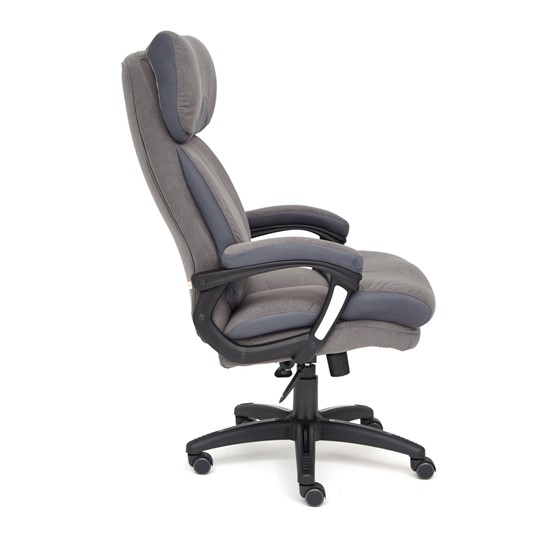 Офисное кресло DUKE флок/ткань, серый/серый, 29/TW-12 арт.14039 в Миассе - изображение 6