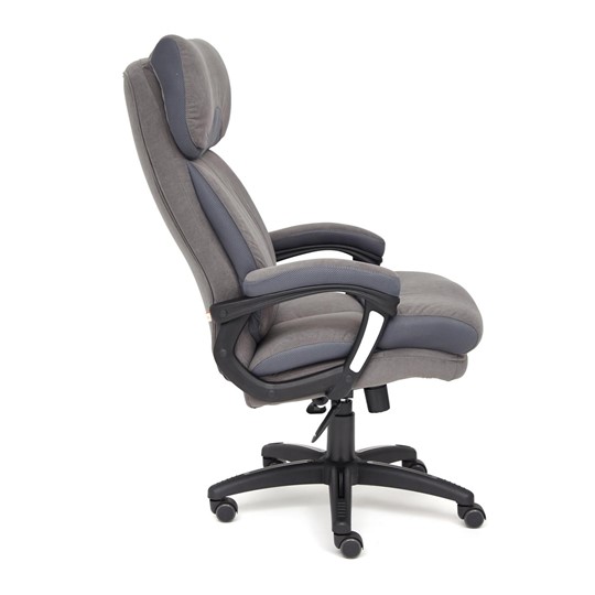 Офисное кресло DUKE флок/ткань, серый/серый, 29/TW-12 арт.14039 в Челябинске - изображение 7