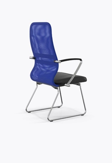 Кресло офисное Ergolife Sit 8 B2-9K - X1+Extra (Синий-Черный) в Миассе - изображение 1