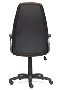 Офисное кресло INTER кож/зам/ткань, черный/коричневый/бронзовый, 36-6/3М7-147/21 арт.12016 в Челябинске - предосмотр 3