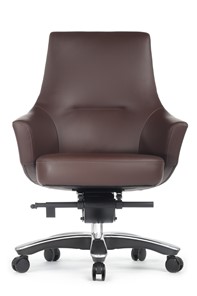 Кресло офисное Jotto-M (B1904), коричневый в Копейске - предосмотр 4