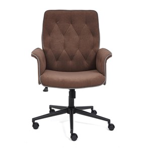 Офисное кресло MADRID флок, коричневый, 6 арт.13944 в Челябинске - предосмотр 4