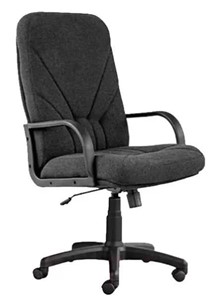 Офисное кресло MANAGER (PL64) ткань CAGLIARI C-38 серый в Миассе