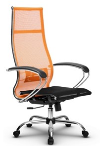 Офисное кресло МЕТТА B 1m 7/K131, Основание 17833 оранжевый/черный в Челябинске