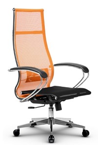 Кресло офисное МЕТТА B 1m 7/K131, Основание 17834 оранжевый/черный в Челябинске