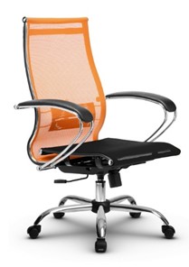 Офисное кресло МЕТТА B 2m 9/K131, Основание 17833 оранжевый/черный в Челябинске